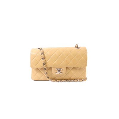 CHANEL VINTAGE CLASSIC SILVER BUCKLE CHAIN SHOULDER BAG  (25.5*15.5*6.5cm)